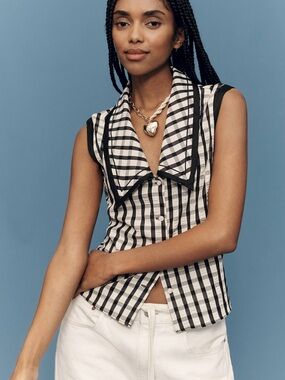 Bishop + Young Essex Sleeveless Collared Top